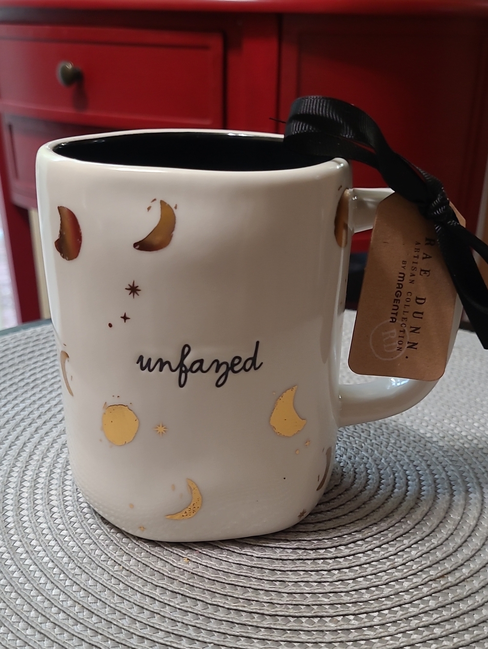 Rae Dunn Unfazed Moon Mug